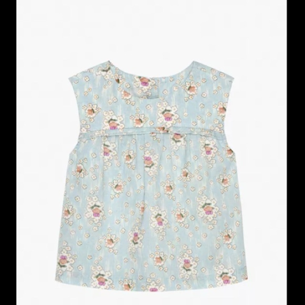 Zara floral printed top Limited edition top